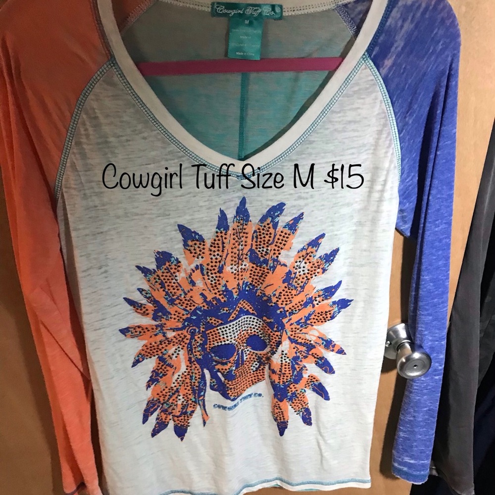 Cowgirl Tuff Western graphic tee